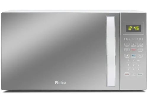 Forno microondas totalmente espelhado com visor pequeno