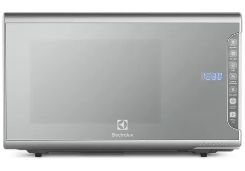 Forno microondas com painel oculto e porta espelhada